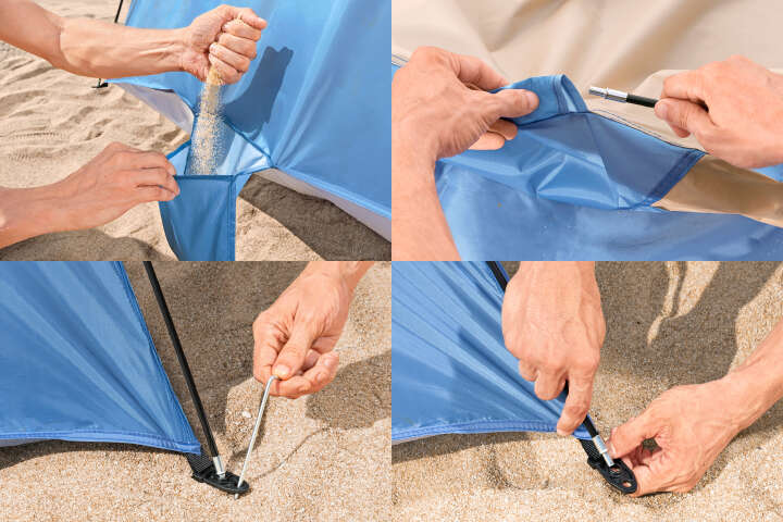 Bestway Strandmuschel Beach Ground 2